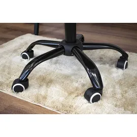 home collective Drehstuhl Leder Schwarz