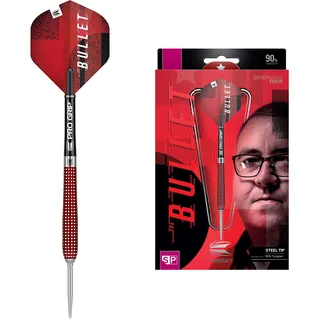 Target Darts Stephen Bunting Gen 4 25G, 90% Wolfram Swiss Point Steeldarts-Set Dartpfeile