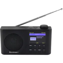Soundmaster IR6500SW portables Internetradio mit Akku und Farbdisplay