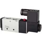 Riegler 5/2-Wegeventil elektropneumat. »4V«, monostabil, G 3/8, 24 V DC