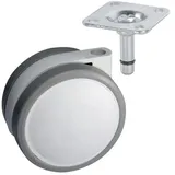 DÖRNER + HELMER Doppelrolle Design Top Möbelrollen - Nein , 40 kg