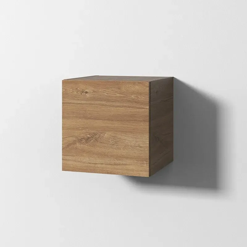 Sanipa Cubes Regalmodul mit 1 Tür, Eiche-Kansas, CT12059 CT12059