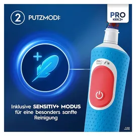 Oral-B Vitality Pro 103 Kids Spiderman blau/rot