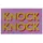 Giftcompany Knock Knock 45 x 75 cm Rosa