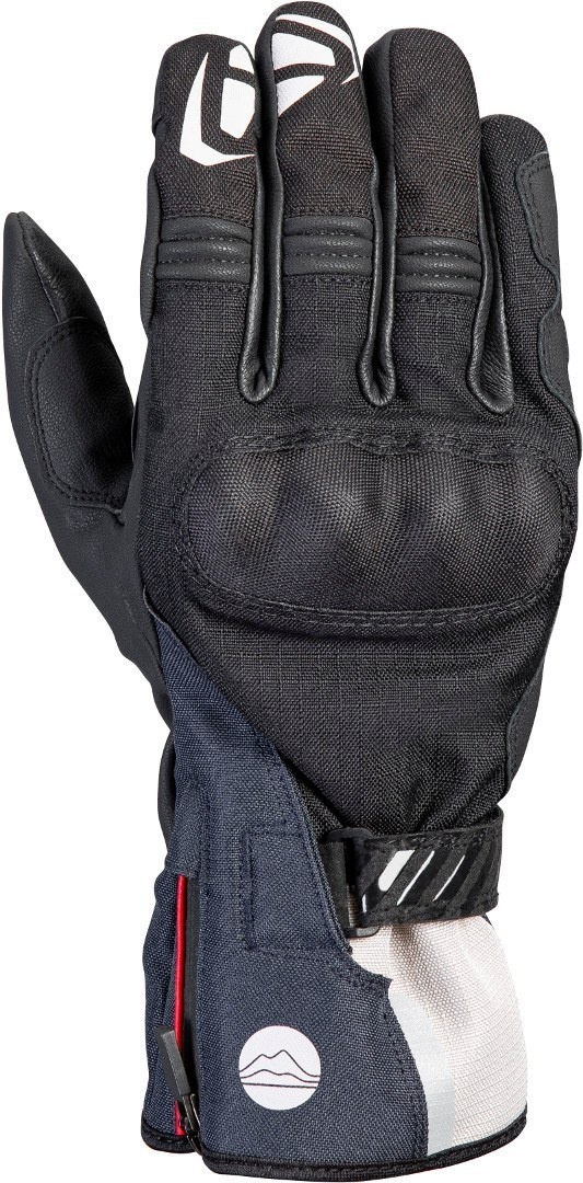 Ixon MS Loki De Handschoenen van de motorfiets, zwart-blauw, S