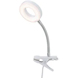 Briloner Klemmlampe Weiß