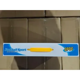 luxuskollektion 2er Set Kinder Fußballtore mit Fußbällen und Luftpumpe