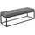 pro.tec Polsterbank Salta Grau 120 x 40 x 38 cm