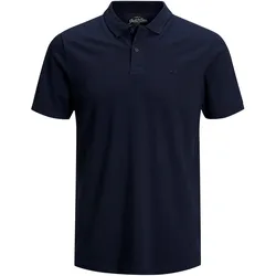 Jack & Jones Herren Poloshirt JJEBASIC POLO SS Slim Fit Blau XXL