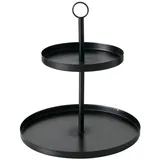 Boltze Samina Etagere schwarz 32cm (1 Stück)