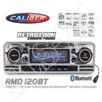 Caliber RMD120BT FM RDS Retro Look Radio mit Bluetooth MP3 USB SD A2DP Autora...