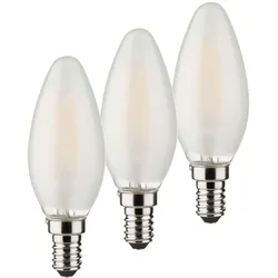 MÜLLER-LICHT LED-Kerze E14/4 Watt/Energie E Glas