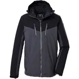 KILLTEC Herren Skijacke Funktionsjacke mit Kapuze und Schneefang KSW 441 MN SKI Jckt 00929-anthrazit Melange XL