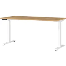 Germania Schreibtisch Jet Eiche / Beige