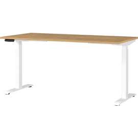 Germania Schreibtisch Jet Eiche / Beige