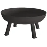 Perel Feuerschale Ø 100 cm Schwarz