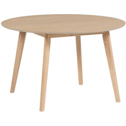 Kave Home Esstisch Batilde Ø 120 cm Holz Braun Esche