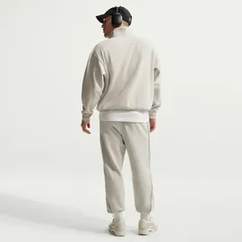 Nike Sweatshirt 1/4-Zip Light Bone/Schwarz 2XL