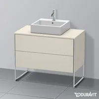 Duravit XSquare Waschtischunterschrank, 2 Auszüge, XS492109191,