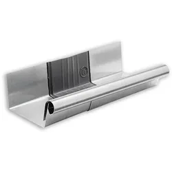 Dachrinnen-Dilatation Grömo, Kastenform, Zink, verschiedene Größen (Ausführung: Nenngröße 250. 85mm breit)