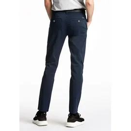 Lindbergh "Chinos slim fit Herren, Gr. 33, Länge 32, blau (navy), Obermaterial: 98% Baumwolle, 2% Elasthan, unifarben, slim fit, Hosen