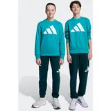 Adidas Sportswear Trainingsanzug »J BL FL JOG 240«, (2 tlg.) adidas Sportswear Pure Teal / White
