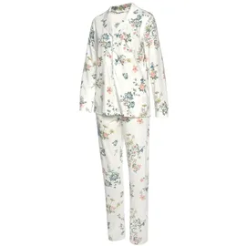 VIVANCE DREAMS Damen Pyjama ecru-allover-geblümt Gr.32/34