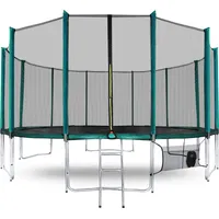 Aga24 Aga SPORT PRO Trampolin,Kindertrampolin,Gartentrampolin mit Sicherheitsnetz 500 cm