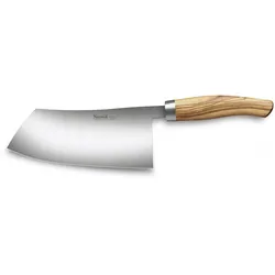 Nesmuk SOUL Chinesisches Kochmesser 180mm Micarta Green Olivenholz