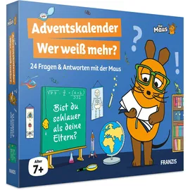Franzis Die Maus Adventskalender Wer weiß mehr? 67216