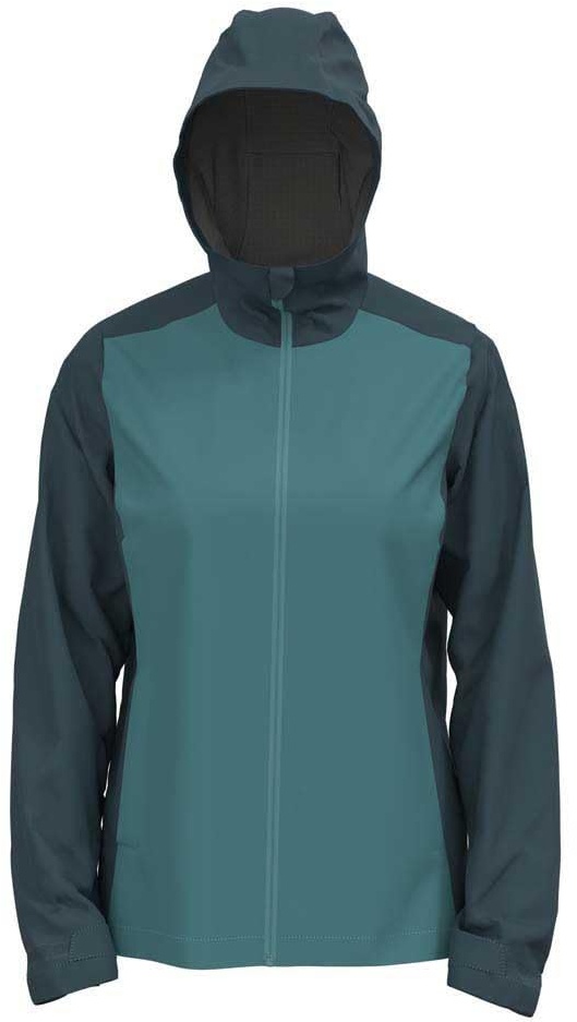 ODLO Regenjacke Damen Aegis 2.5L Waterproof I Wasserdichte Hardshell Jacke I Wanderjacke