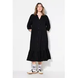 Studio Untold Maxikleid A-Line Schwarz 50/52