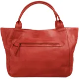 X-ZONE Shopper Echt Leder Damen | Vintage Handtasche, Ledertasche mit Smartphonefach, Umhängetasche | 020380 - Einheitsgröße