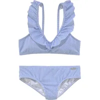 Buffalo Bustier-Bikini blau 146/152