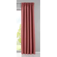 Gardinenbox NewYork verdeckte Schlaufen 140 x 245 cm altrosa