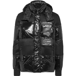PLEIN SPORT Herren Jacke GLOBAL EXPRESS EDITION, Schwarz, M