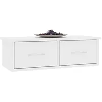 vidaXL Wandregal 60 x 26 x 18,5 cm Weiß