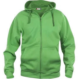New Wave Basic Hoodie Full zip - grün M