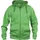 New Wave Basic Hoodie Full zip - grün M