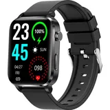 Smartwatch,Smartwatch Damen Herren,1.70 "HD Fitness Tracker Uhr für Android iOS,100+Sportmodi Pulsuhr Schrittzähler Aktivitätstracker