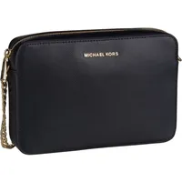 Michael Kors Jet Set Large Saffiano Leather Crossbody Bag black