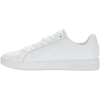 K-Swiss Herren Court TIEBREAK Sneaker, White/White/White, 40 EU