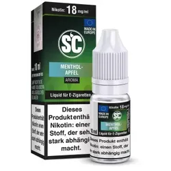Menthol-Apfel Liquid by SC 10ml / 3mg