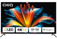 U50QM8V, QLED-Fernseher - 126 cm (50 Zoll), schwarz, Ultra HD/4K, Triple Tuner, SmartTV, Chromecast built-in