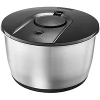 GEFU Salatschleuder Push IT Ø 25 cm 5 Liter Edelstahl