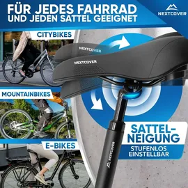 NEXTCOVER NEXTCOVER® Sattelstütze gefedert - Das Original - mit [Comfort-Spring] Technologie Einheitsfarbe 30,9 mm