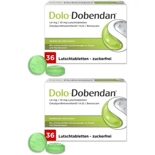 Dolo-Dobendan 1,4 mg/10 mg Lutschtabletten 2x 2x48 St