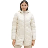 Tom Tailor Hooded Lightweight Mantel - Cold Beige L