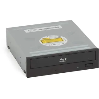 Hitachi-LG BH16 Internal Blu-Ray Drive, BD BD-R BDXL DVD-RW Player/Writer for Desktop PC, Windows 10 Compatible, 16x Write Speed, Bare Drive - Black