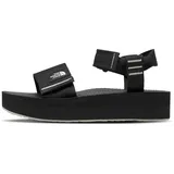 The North Face Damen Skeena Platform Sandale (Größe 44, schwarz)